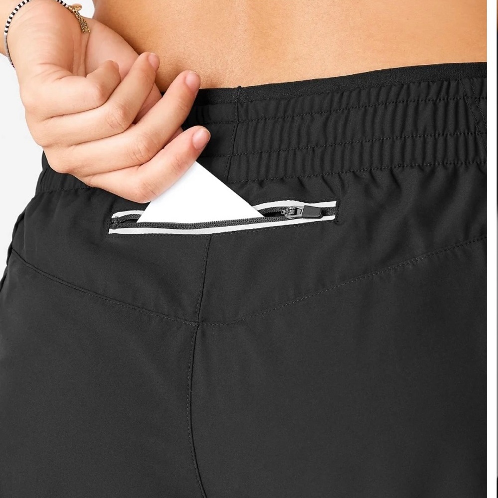 Fabletics Women’s Hali Solid Black 3.5” Breathe R… - image 7